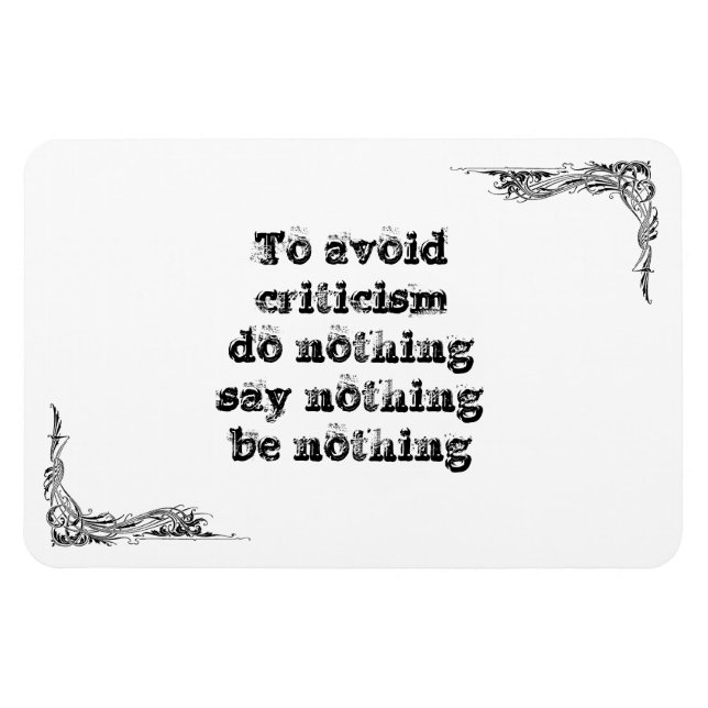 Coola underbar enkel visdomsfilosofi tao sento magnet (Horisontell)