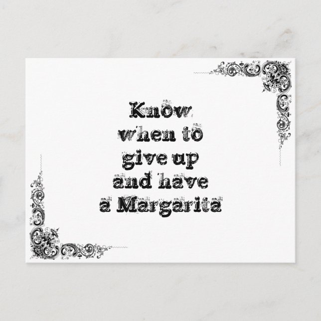 Coola underbar enkel visdomsfilosofi tao sento vykort (Framsida)