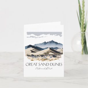 Coola Underbar Sand Dunes nationalpark Hiking Wate Kort