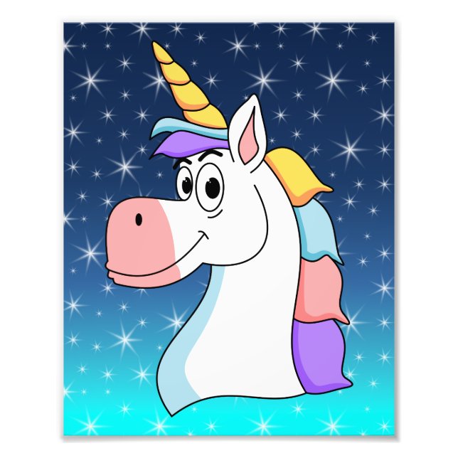 Coola Unicorn Fototryck (Framsidan)
