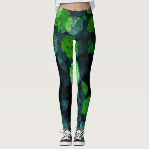 Coola, unik blommigt/blomma mönster leggings