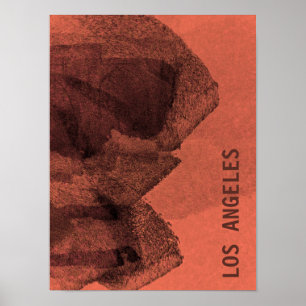 Coola, unik modern Los Angeles-designkonst Poster