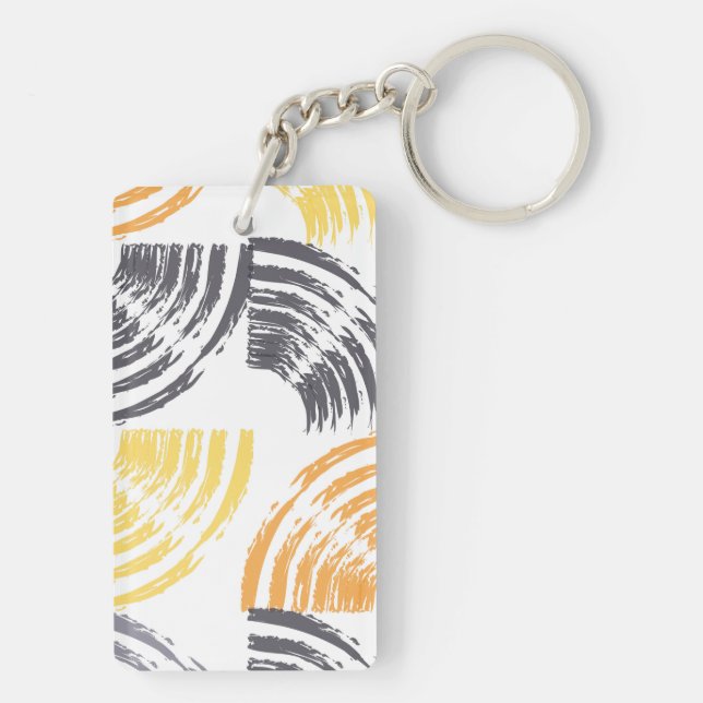 Coola, unik, trendig, färgstarka penseldrag i täto (Baksidan)