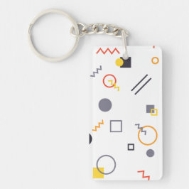 Coola, unik, trendig, illustration av stadens abst