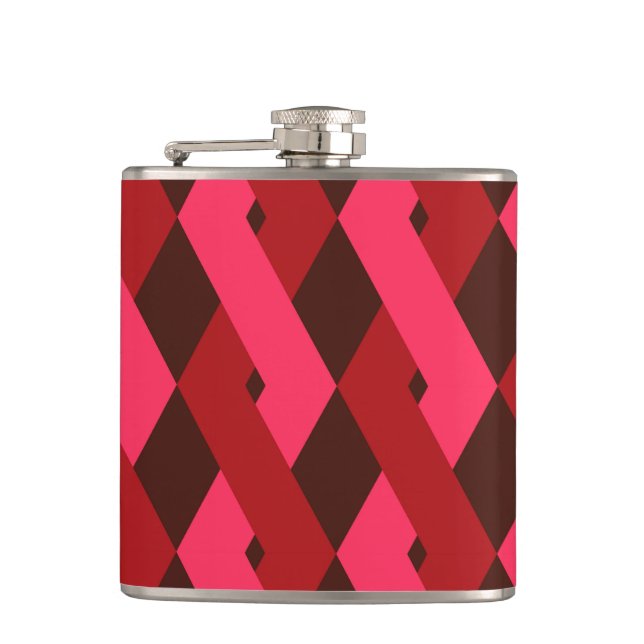 Coola, unika former, trendig, stadsgeometriska for fickplunta (Framsidan)