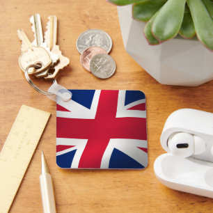 COOLA UNION JACK UK FLAGGA NYCKELRING