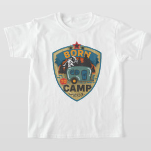 Coola Unisex-barn födda i lägret T Shirt