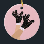 Coola Universe Roller Skates Derby Skater Gift Julgransprydnad Keramik<br><div class="desc">Coola moderna rosa och svart matriser rymmer mjölkaktiga stardammfetter. Perfekt abstrakt ben rullskridskonst för rullskrubbskädda, kvinna, flicka. Lovbara rullskridskor med mönster utformning på hemdäck, mugg, papper inslagning osv. Rullskridskor illustrerar designgåva till dotter, barndotter, derby-flicka, rullbabe. Rollerskridskridskor, rullskridskridskridskridskridskridskridskridskridskridskor, stil, för rullskridskor, för skater med rullskridskop, för rullskridskor, för rullskridskor, för rullskridskor,...</div>