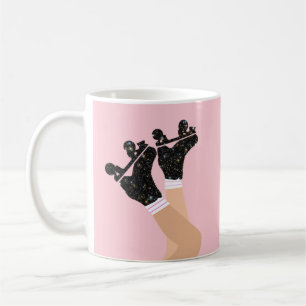Coola Universe Roller Skates Derby Skater Gift Kaffemugg