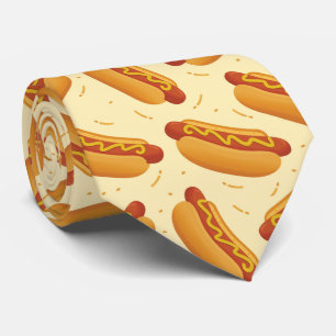 coola-uppringd hotdog mönster slips