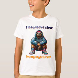 Coola Urban Sloth i Sneakers och Hoodie T Shirt