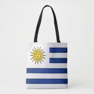 Coola Uruguay Flagga Mode Tygkasse