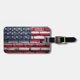 Coola USA flagga design Bagagebricka