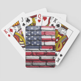 Coola USA flagga design Casinokort