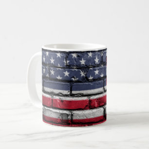 Coola USA flagga Design Kaffemugg
