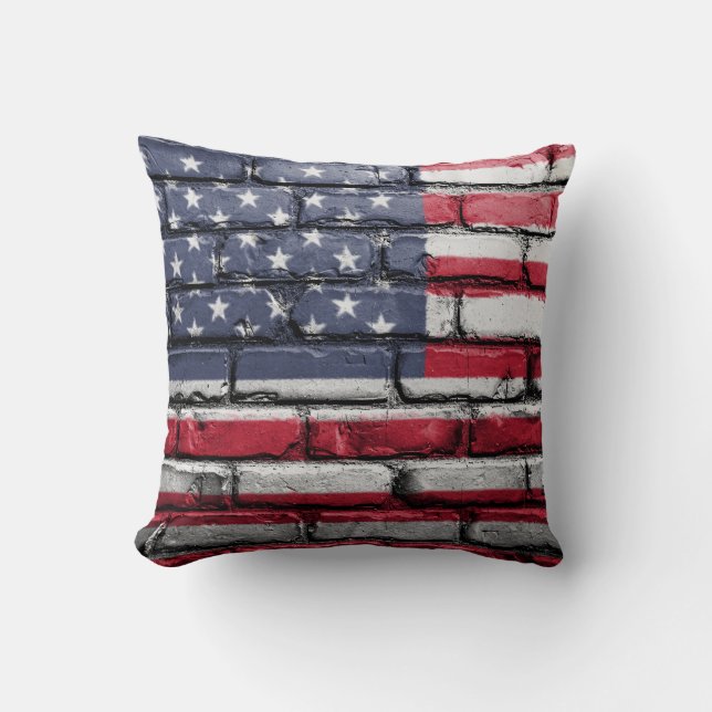 Coola USA flagga design Kudde (Framsida)
