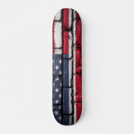 Coola USA flagga design Mini Skateboard Bräda 18,5 Cm