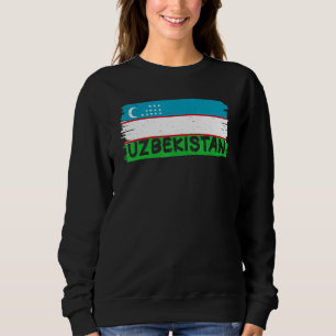 Coola Uzbekistan-Flagga T Shirt