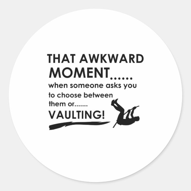 Coola-valvault-design Runt Klistermärke (Framsida)