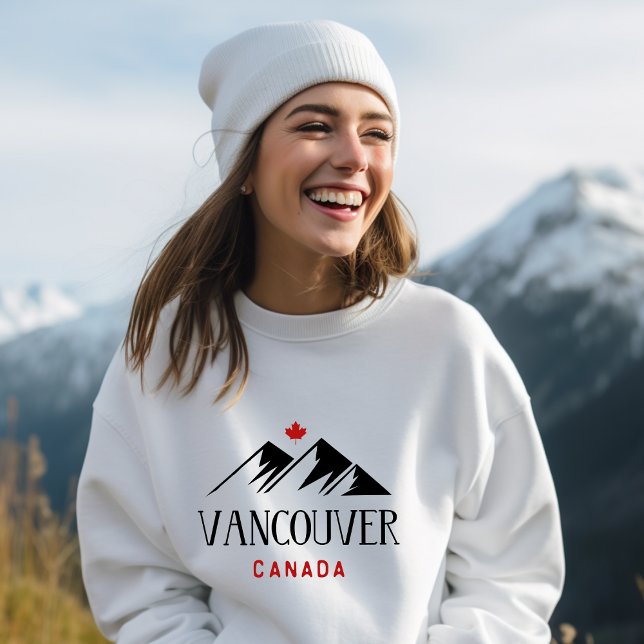 Coola Vancouver Canada Mountains Maple Löv T Shirt (Skapare uppladdad)