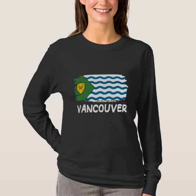 Coola Vancouver flagga  1 T Shirt (Framsida)