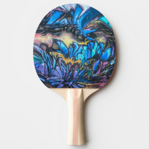 Coola Vatten Färg Graffiti Pingisracket
