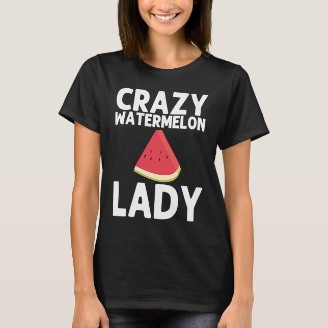 Coola Vattenmelon för Mamma Red Melon Fruit Bev T Shirt (Framsida)