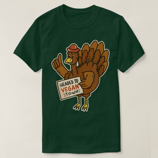 Coola Vegan City Turkey T Shirt (Design framsida)
