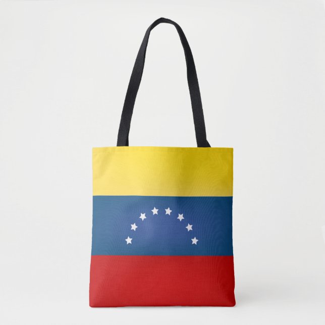 Coola Venezuela Flagga Mode Tygkasse (Framsida)