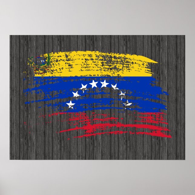 Coola Venezuelas flagga Poster (Framsidan)