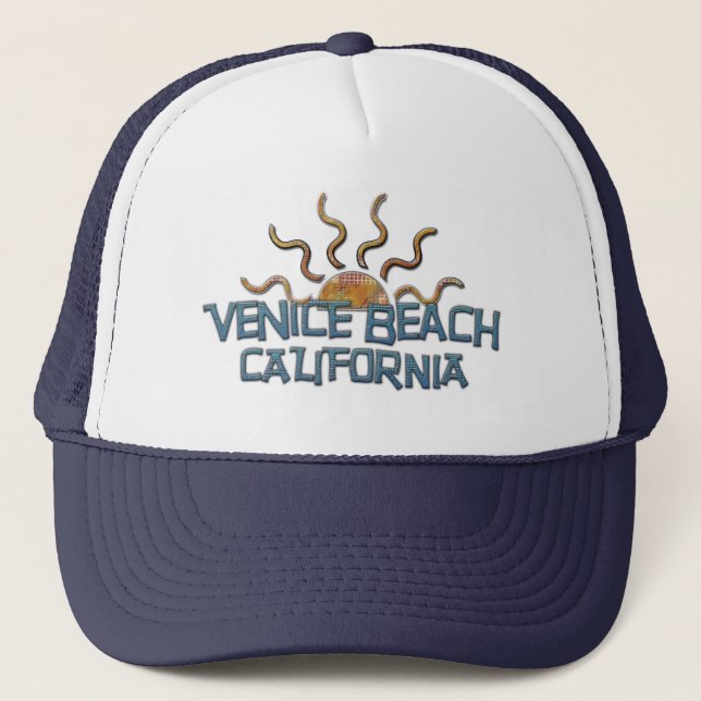 Coola Venice Beach Hat! Truckerkeps (Framsida)