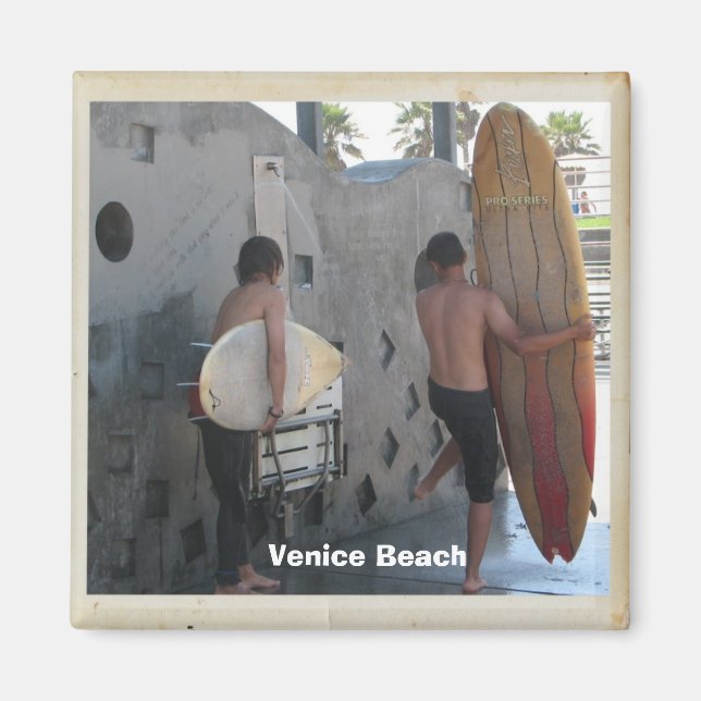 Coola Venice Beach Magnet! Magnet (Framsidan)