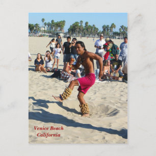 Coola Venice Beach-vykort! Vykort
