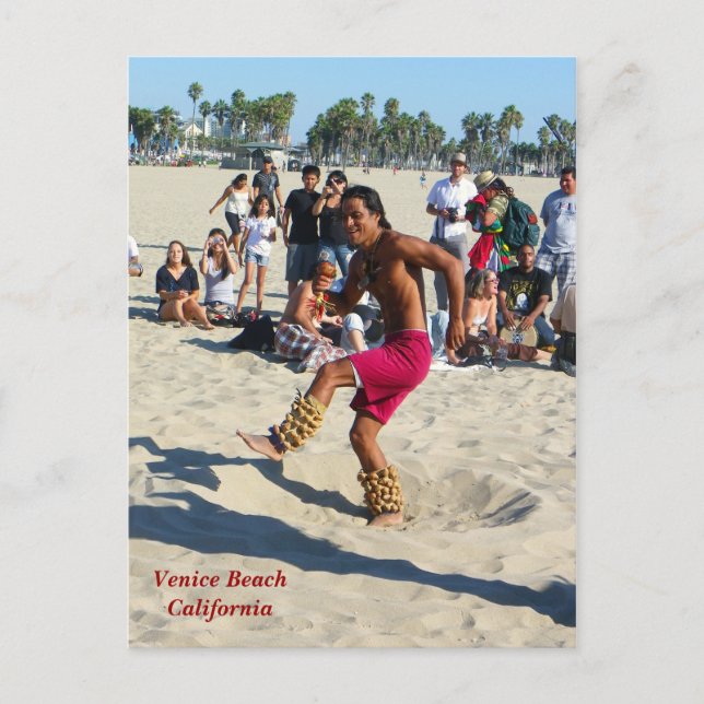 Coola Venice Beach-vykort! Vykort (Framsida)