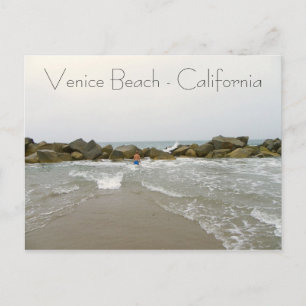 Coola Venice Beach-vykort! Vykort