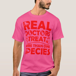 Coola Veterinär design För manar kvinnor T Shirt