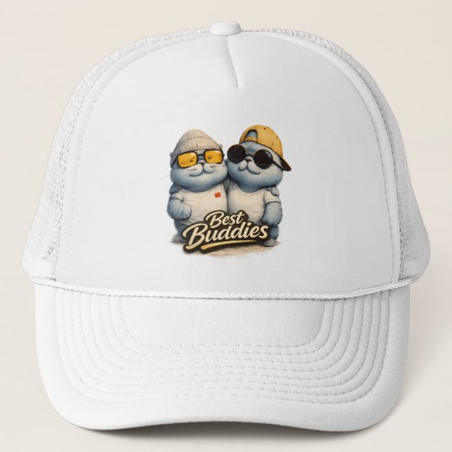 🧢😎 Coola Vibbar för Dig & Din Klick 🐾🧡 Keps (Framsida)