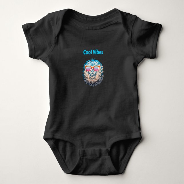 Coola Vibes Lejon T Shirt (Framsida)