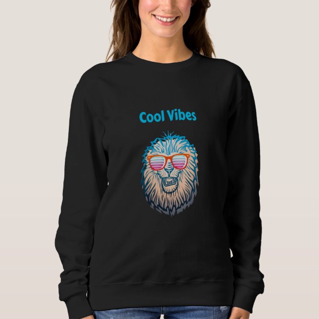 Coola Vibes Lejon T Shirt (Framsida)