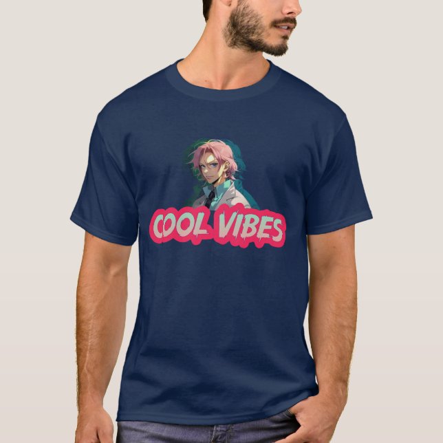 Coola Vibes T Shirt (Framsida)