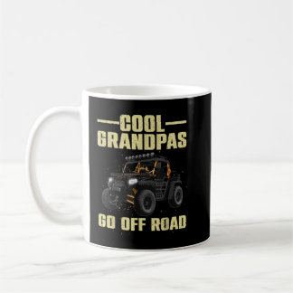 Coola vid sida för Grandpa Pappa SxS Offroad UTV Kaffemugg