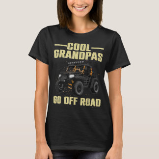 Coola vid sida för Grandpa Pappa SxS Offroad UTV T Shirt
