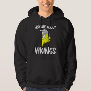 Coola Viking För manar Women Norse Horned Helmet F Hoodie