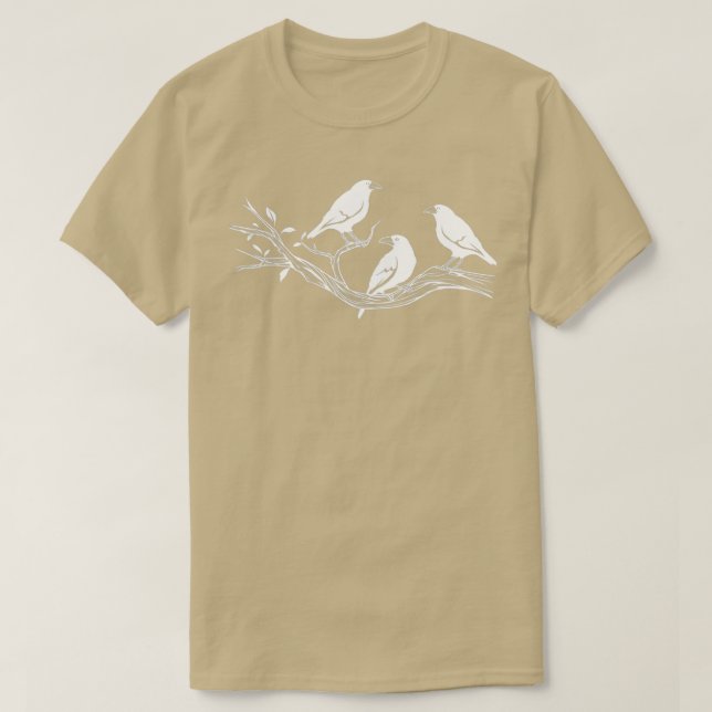 Coola Viking Gift Skriv ut Norse Raven Birding G T Shirt (Design framsida)