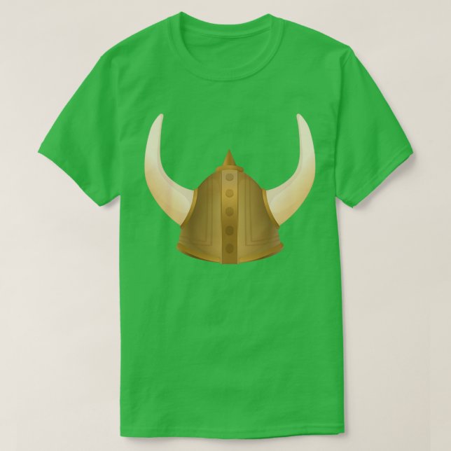 Coola Viking Helmet horn T Shirt (Design framsida)