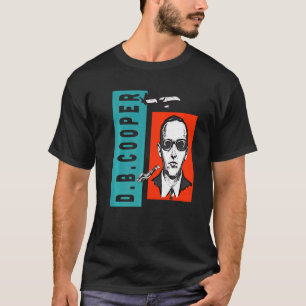 Coola ville ha D B Cooper Sketch Cryptid Urban Leg T Shirt
