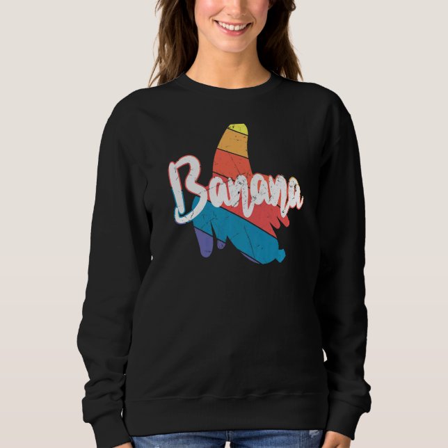 Coola Vintage Banana Vegans T Shirt (Framsida)