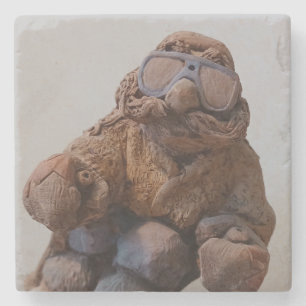 Coola Vintage Clay Skier Stenunderlägg