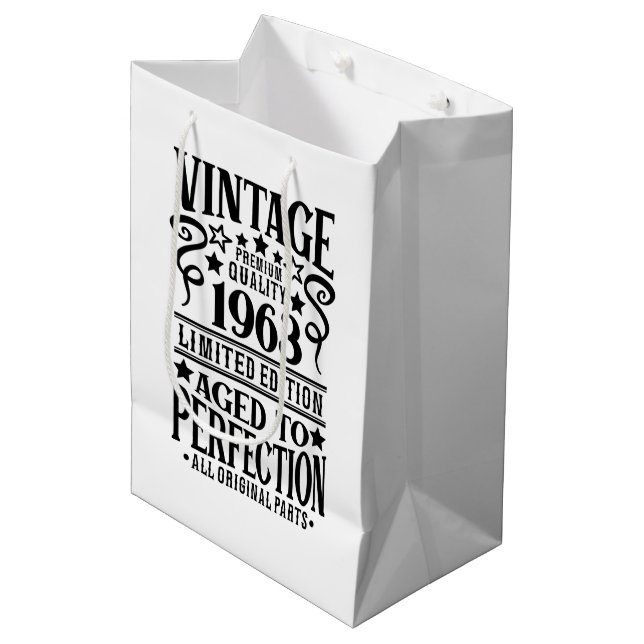 Coola Vintage Födelseår 1963 (Framsidan Vinklad)