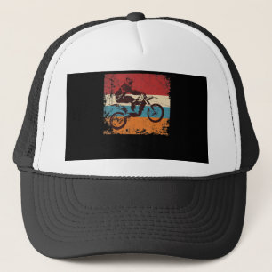 Coola Vintage Motocross Gift för motorcykel Älskar Keps